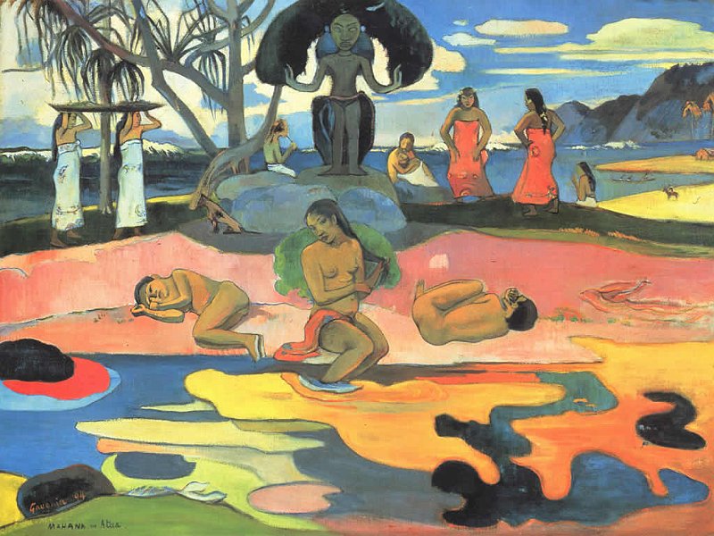 Gauguin, Paul The day of the Gods, 1894.jpg